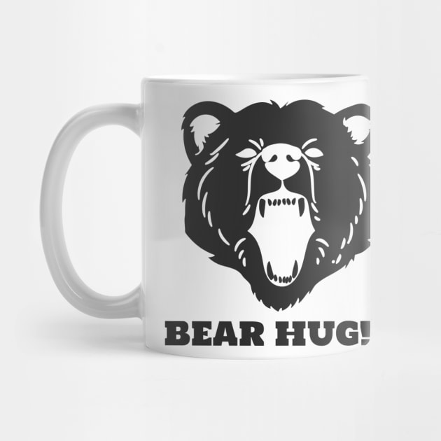 Bear Hug Hugs Bears Grizzly Bear by Tip Top Tee's